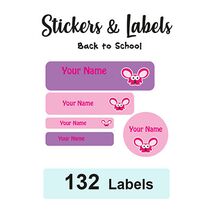 Back to School Pack Labels Louis- Pack of 132