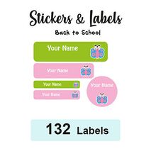 Back to School Pack Labels Belle - Pack of 132