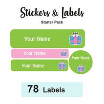 Starter Pack Labels Belle - Pack of 78