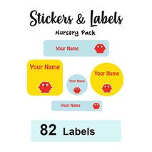 Nursery Pack Labels Jamie - Pack of 82