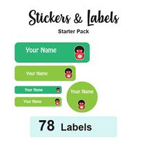 Starter Pack Labels Mark - Pack of 78