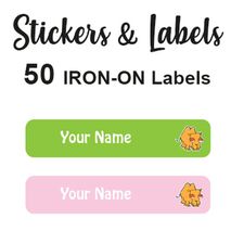 Iron-On Labels 50 pc - Camel Girl