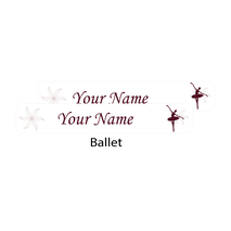 Twins Pack Labels Ballet - Pack of 78