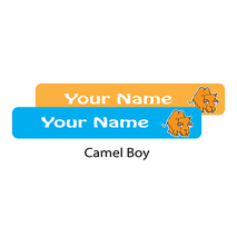 Triplets Pack Labels Camel Boy  - Pack of 78X3