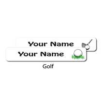 Triplets Pack Labels Golf - Pack of 78X3