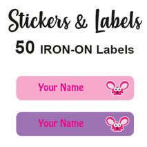 Iron-On Labels 50 pc - Louis