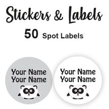 Spot Labels 50pc - Micky