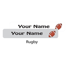 Triplets Pack Labels Rugby - Pack of 78X3
