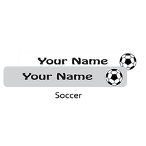 Triplets Pack Labels Soccer - Pack of 78X3