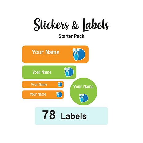 Starter Pack Labels John - Pack of 78