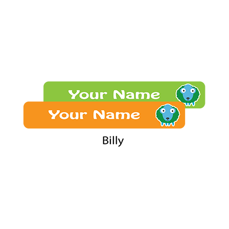 Triplets Pack Labels Billy - Pack of 78X3