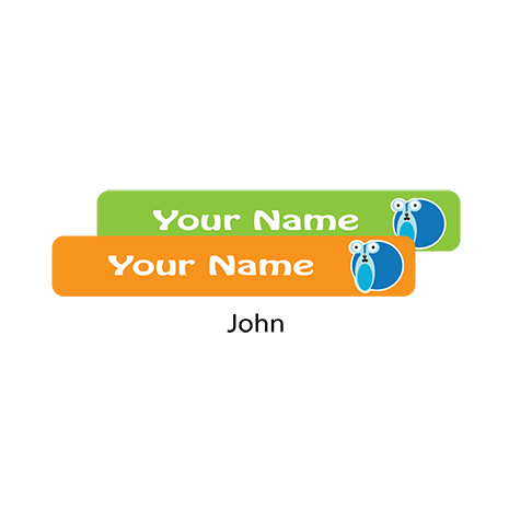 Triplets Pack Labels John - Pack of 78X3