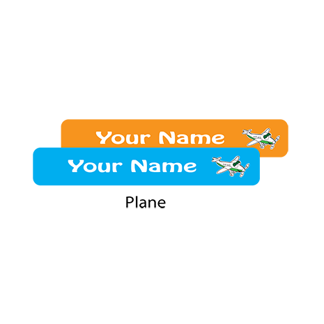 Triplets Pack Labels Plane - Pack of 78X3