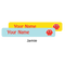 Triplets Pack Labels Jamie - Pack of 78X3