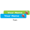 Twins Pack Labels Train  - Pack of 78