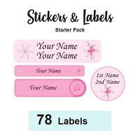 Starter Pack Labels Ballet - Pack of 78