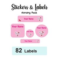 Nursery Pack Labels Cutie - Pack of 82