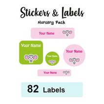 Nursery Pack Labels Jacky - Pack of 82