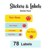 Starter Pack Labels Jamie - Pack of 78