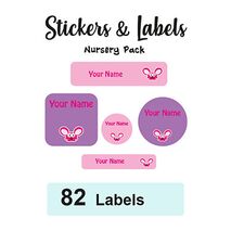Nursery Pack Labels Louis- Pack of 82