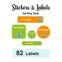 Nursery Pack Labels Nick - Pack of 82