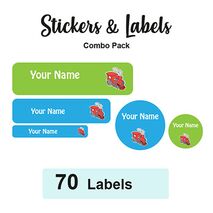 Sticker Combo Pack Labels Train - Pack of 70
