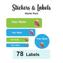 Starter Pack Labels Train - Pack of 78