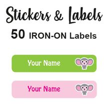 Iron-On Labels 50 pc - Jacky