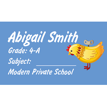 Book Labels 034 - Pack of 40