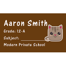 Book Labels 093 - Pack of 40