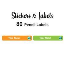 Pencil Labels 80 pc Billy