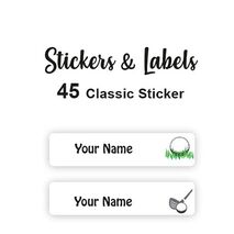 Classic Stickers 45 pc Golf