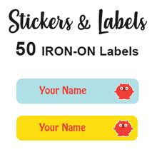 Iron-On Labels 50 pc - Jamie