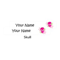 Twins Pack Labels Skull  - Pack of 78