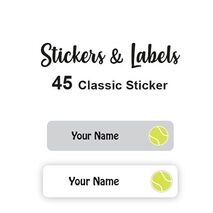 Classic Stickers 45 pc Tennis