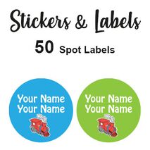 Spot Labels 50pc - Train