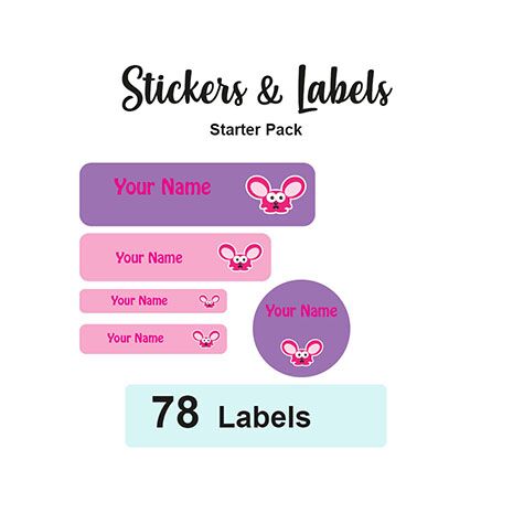 Starter Pack Labels Louis - Pack of 78