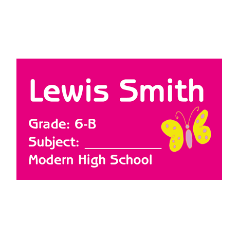 Book Labels 007 - Pack of 40