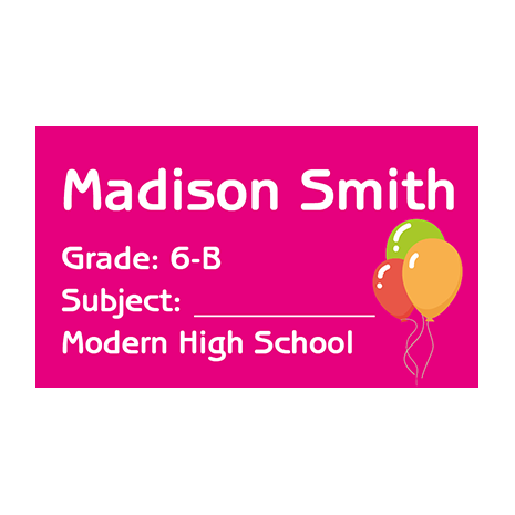 Book Labels 009 - Pack of 40