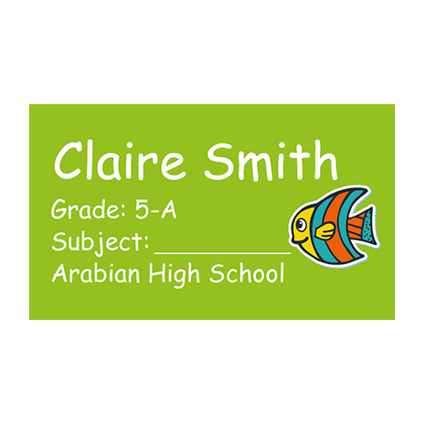 Book Labels 018 - Pack of 40