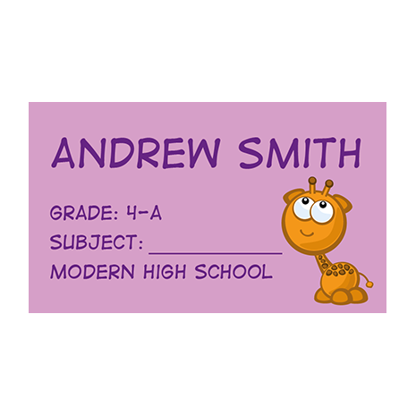 Book Labels 021 - Pack of 40