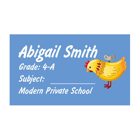 Book Labels 034 - Pack of 40