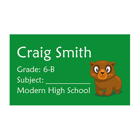 Book Labels 055 - Pack of 40