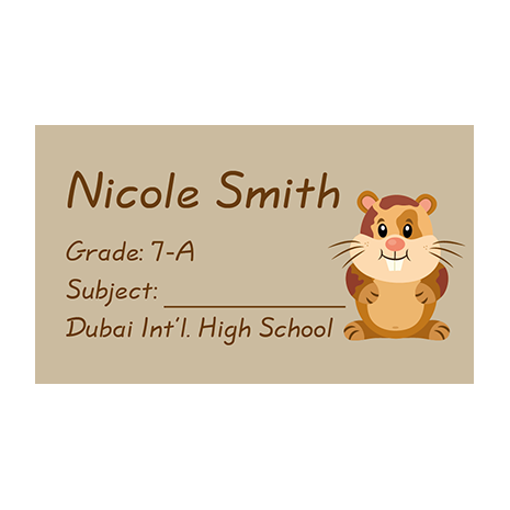 Book Labels 073 - Pack of 40