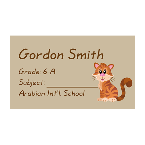 Book Labels 075 - Pack of 40