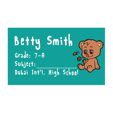 Book Labels 079 - Pack of 40