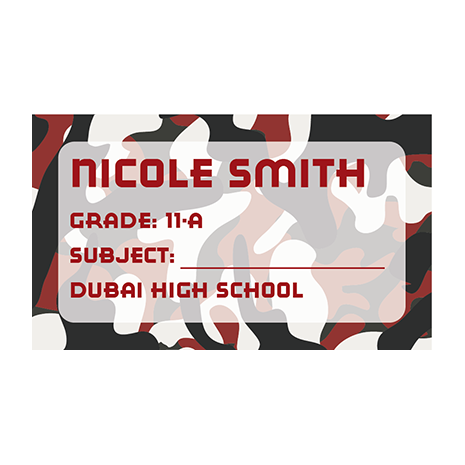 Book Labels 083 - Pack of 40