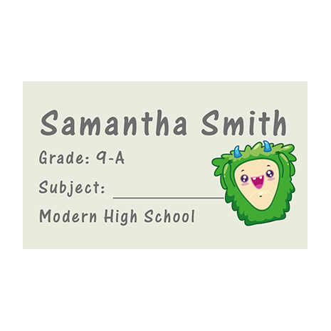 Book Labels 087 - Pack of 40