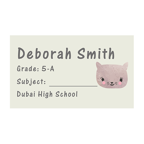 Book Labels 088 - Pack of 40