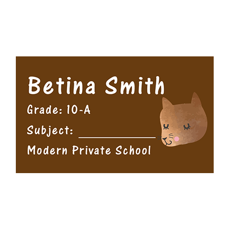 Book Labels 091 - Pack of 40